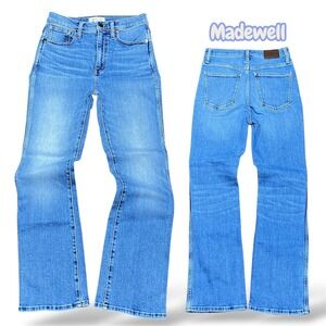 Madewell High-Rise Bootcut Jeans Medium Wash Blue Size 26 SKU-A28
